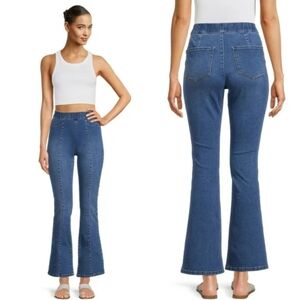 No Boundaries Juniors Crossover Pull On Flare Jegging Size XXL (19) NWOT